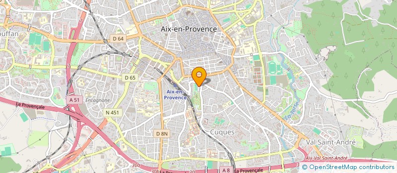 localisation de l'entreprise LE CERCLE ZHONG LI - ASSOCIATION ETUDIANTE (CZL) à AIX-EN-PROVENCE
