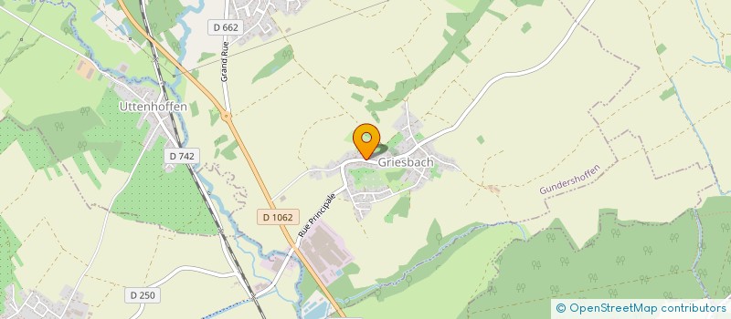 localisation de l'entreprise LE CERF LA MAISON DE LA CHATAIGNE  OBERBRONN