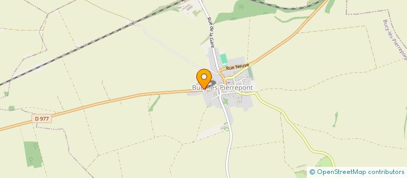 localisation de l'entreprise LE CERISIER à BUCY-LES-PIERREPONT