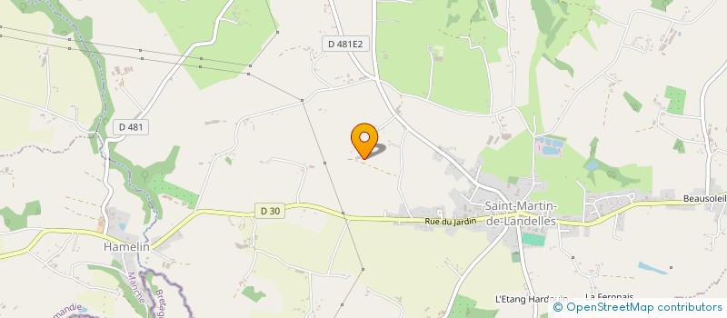 localisation de l'entreprise LE CERISIER DE NOKI  SAINT-HILAIRE-DU-HARCOUET