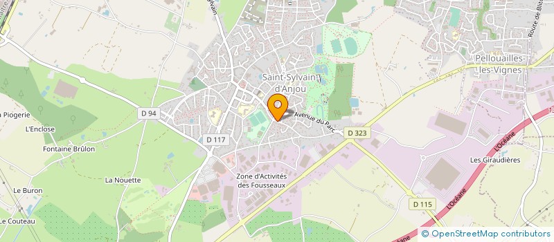 localisation de l'entreprise LE CERKLE LOGISTIK à VERRIERES-EN-ANJOU