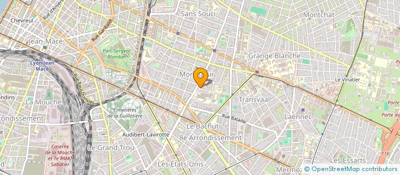 localisation de l'entreprise LE CERVEAU DU TROQUET  LYON