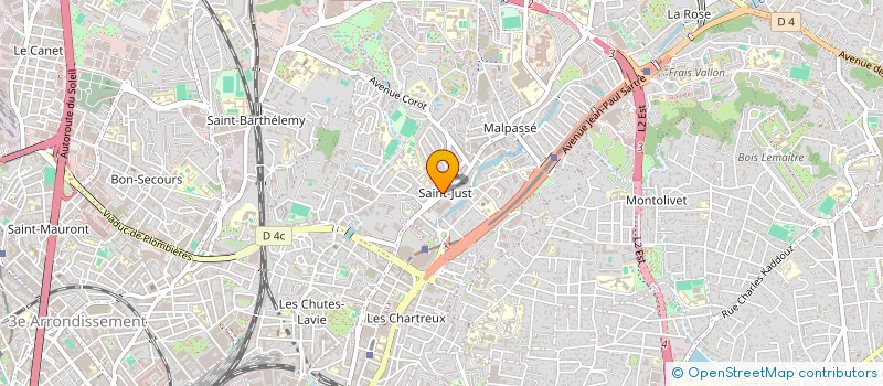 localisation de l'entreprise LE CESAR  MARSEILLE