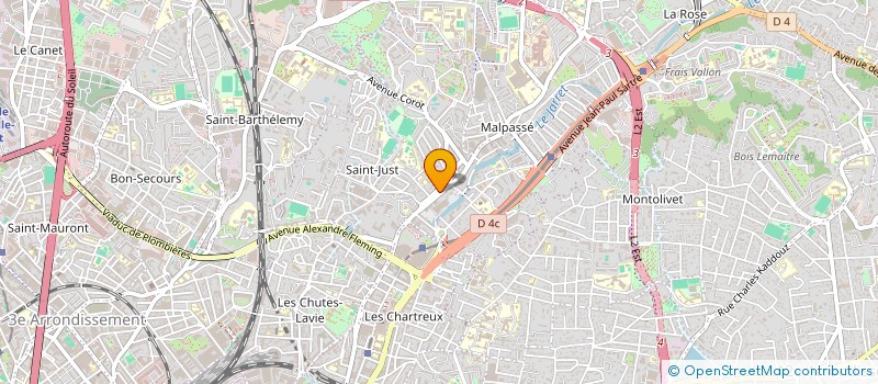 localisation de l'entreprise LE CESAR  MARSEILLE