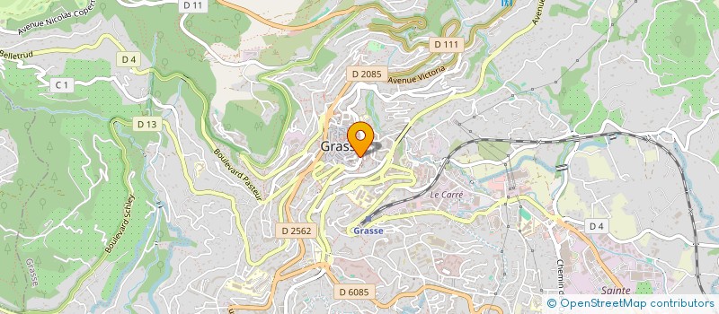 localisation de l'entreprise LE CESAR COIFFURE à GRASSE