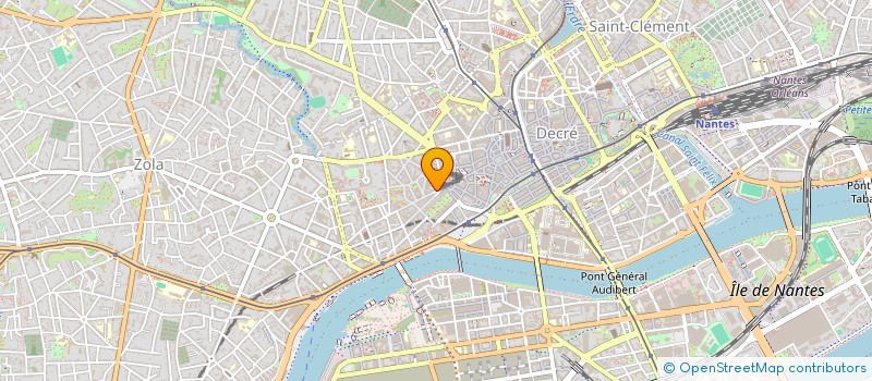 localisation de l'entreprise LE CFO MASQUE à NANTES