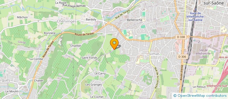 localisation de l'entreprise LE CHABERT  GLEIZE