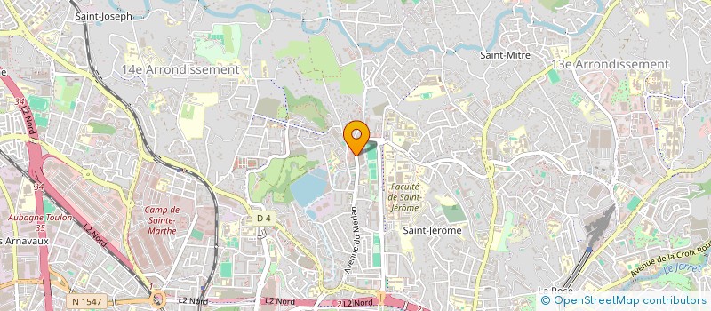 localisation de l'entreprise LE CHACAL FOOD 13  MARSEILLE