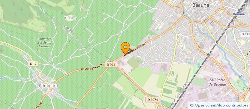 localisation de l'entreprise LE CHAGNOT à BEAUNE