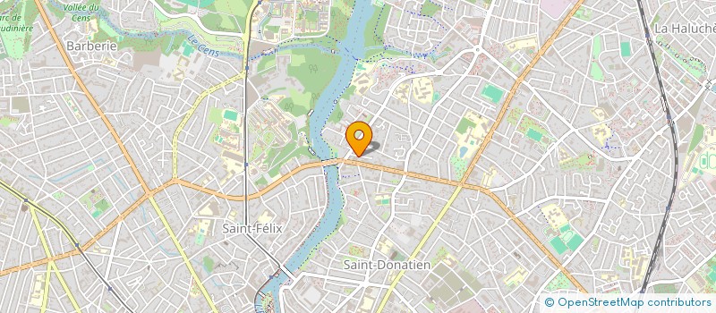 localisation de l'entreprise LE CHAI LONGCHAMP  NANTES