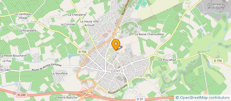 localisation de l'entreprise LE CHAINON DES PAYS DE LA LOIRE  MACHECOUL-SAINT-MEME