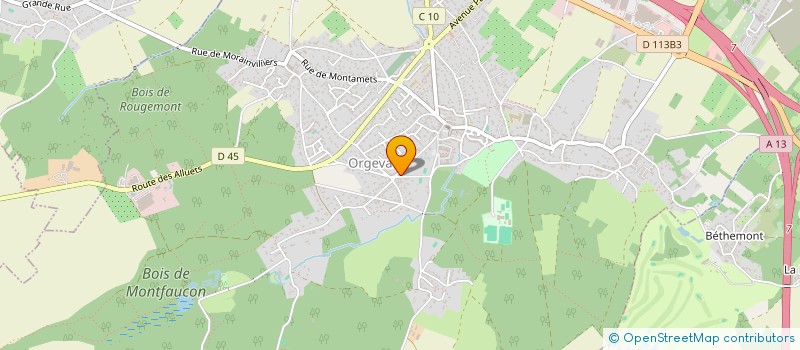 localisation de l'entreprise LE CHALET  PLOUGUERNEAU