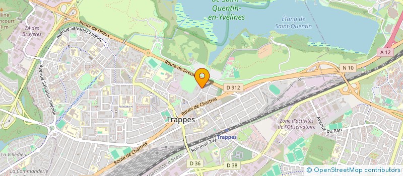 localisation de l'entreprise LE CHALET  TRAPPES