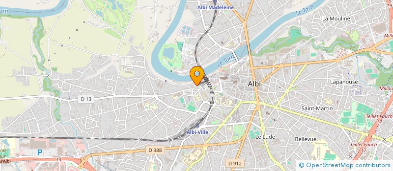 localisation de l'entreprise LE CHALET à ALBI