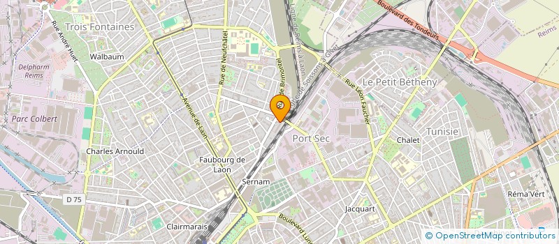 localisation de l'entreprise LE CHALET  REIMS