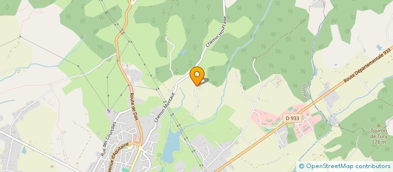 localisation de l'entreprise LE CHALET  ORTHEZ