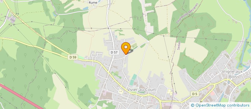 localisation de l'entreprise LE CHALET  VIVIER-AU-COURT