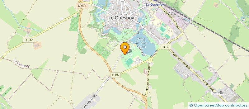localisation de l'entreprise LE CHALET  LE QUESNOY