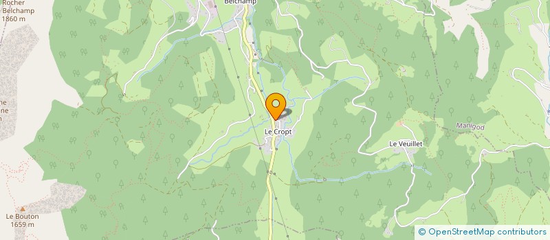 localisation de l'entreprise LE CHALET D'EN O  LES CLEFS