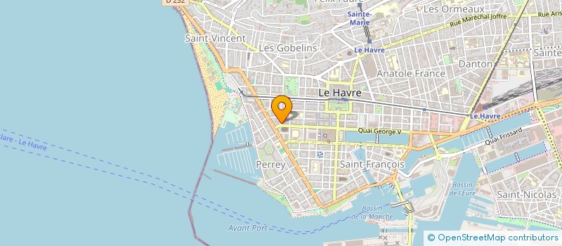 localisation de l'entreprise LE CHALET DE CESAR à LE HAVRE