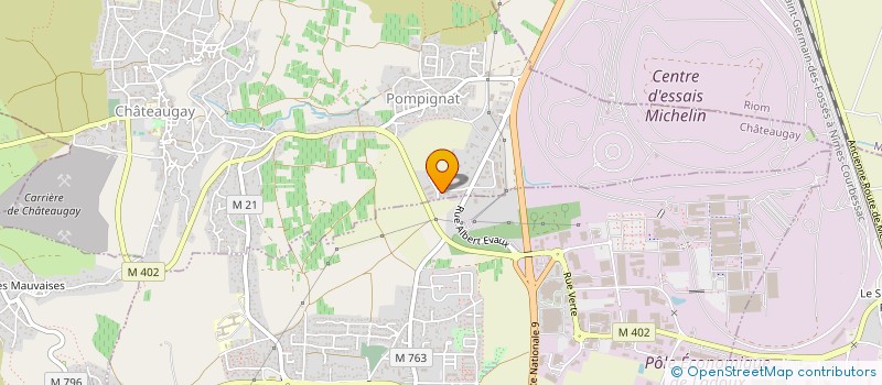 localisation de l'entreprise LE CHALET DE MONTQUERRIER  CHATEAUGAY