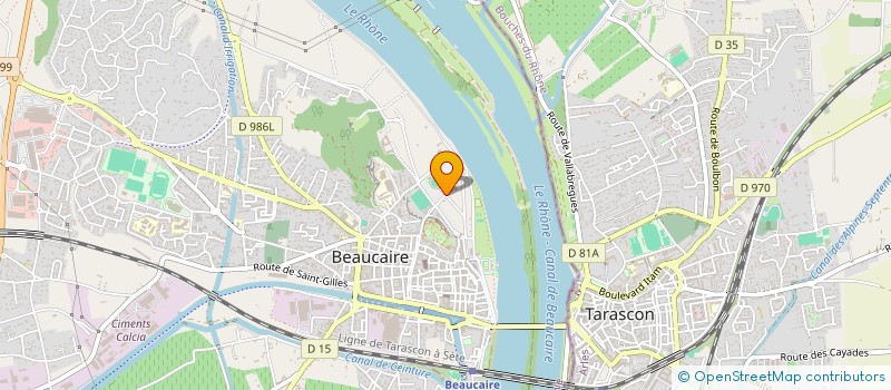 localisation de l'entreprise LE CHALET DES ARENES à BEAUCAIRE