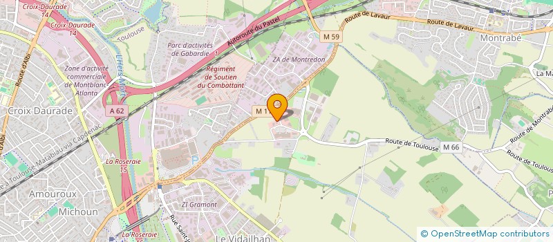 localisation de l'entreprise LE CHALET DES MOISSONS à BALMA