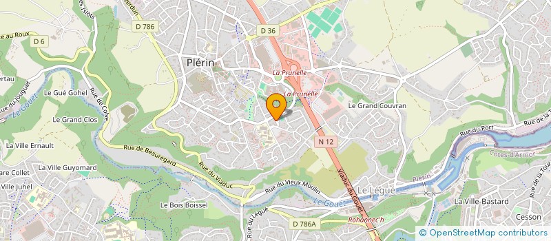 localisation de l'entreprise LE CHALLENGE  PLERIN