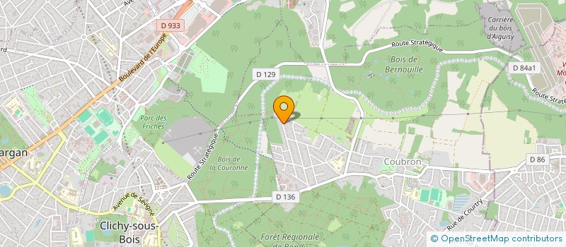 localisation de l'entreprise LE CHALLENGE D'AULNAY à AULNAY-SOUS-BOIS