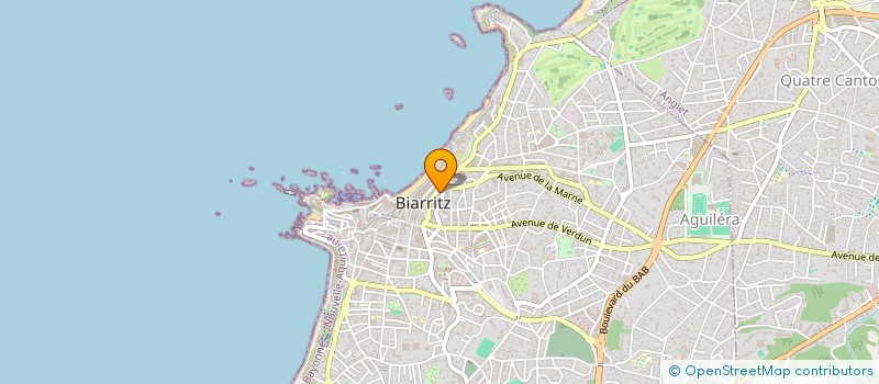 localisation de l'entreprise LE CHALUT  BIARRITZ