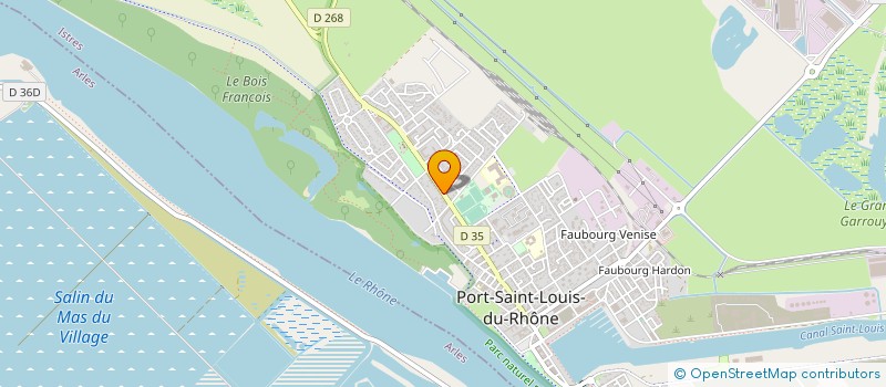 localisation de l'entreprise LE CHALUTIER à PORT-SAINT-LOUIS-DU-RHONE