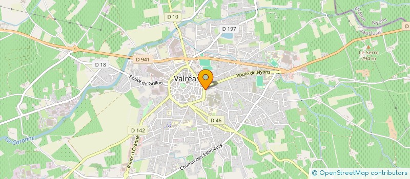 localisation de l'entreprise LE CHAMBERTIN à VALREAS