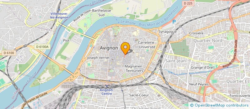 localisation de l'entreprise LE CHAMBON DISTRIBUTION à AVIGNON