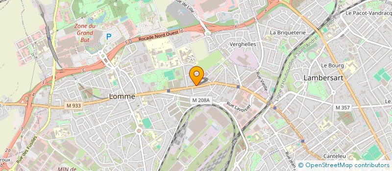 localisation de l'entreprise LE CHAMBORD à LILLE