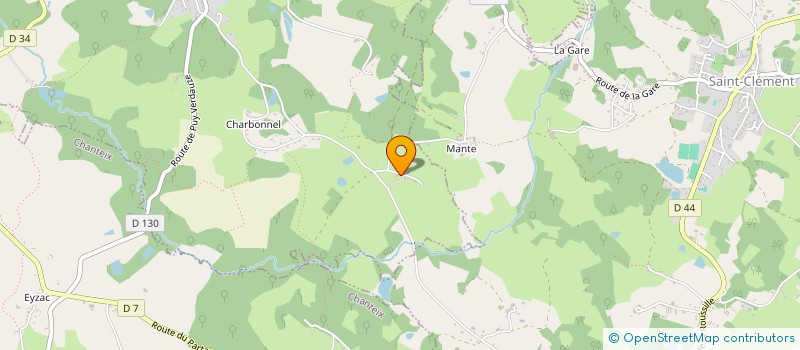 localisation de l'entreprise LE CHAMBOUGEAL  LAGRAULIERE