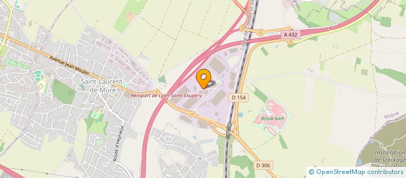 localisation de l'entreprise LE CHAMOIS 2  SAINT-LAURENT-DE-MURE