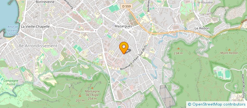localisation de l'entreprise LE CHAMOIS à MARSEILLE 9EME