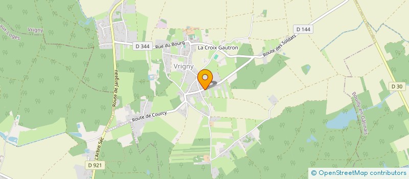 localisation de l'entreprise LE CHAMOIS D'ARGENTIERE à VRIGNY