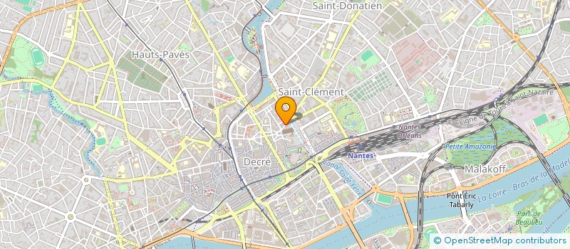 localisation de l'entreprise LE CHAMOIS QUI CHANTE à NANTES