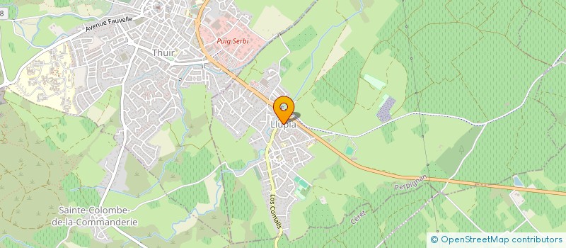 localisation de l'entreprise LE CHAMP DE BLE  LLUPIA