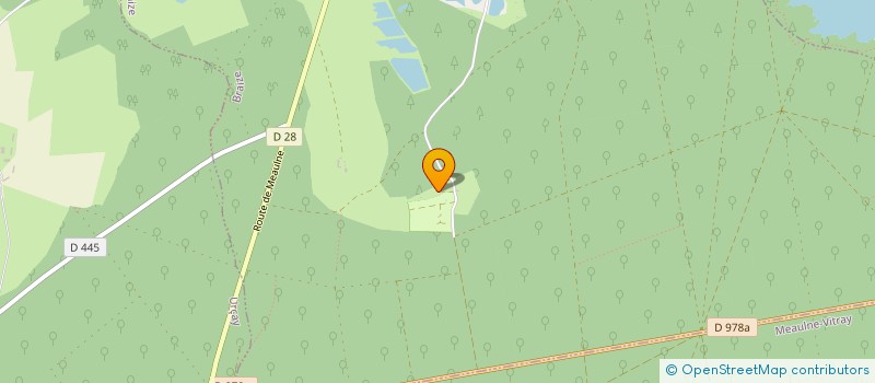 localisation de l'entreprise LE CHAMP DE LA CHAPELLE  BRAIZE