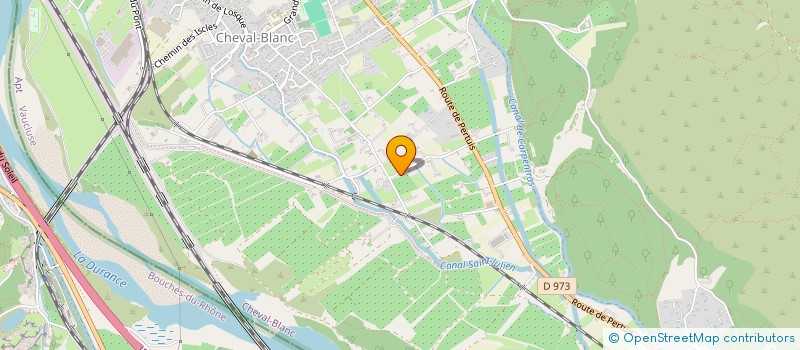 localisation de l'entreprise LE CHAMP DES OUAILLES  CHEVAL-BLANC