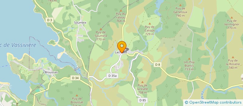 localisation de l'entreprise LE CHAMP DES POSSIBLES à GENTIOUX PIGEROLLES