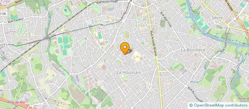 localisation de l'entreprise LE CHAMP DES POSSIBLES à REZE