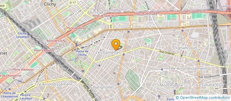 localisation de l'entreprise LE CHAMP DES REVES  PARIS