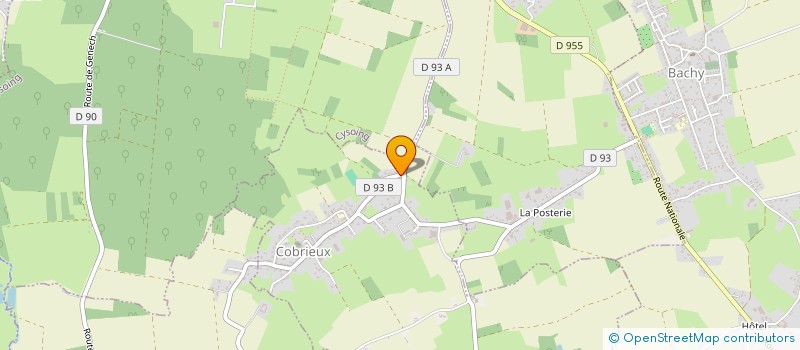 localisation de l'entreprise LE CHAMP DEVANT  MOUX-EN-MORVAN