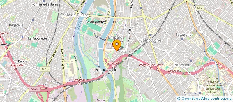 localisation de l'entreprise LE CHAMP DU LOUP à TOULOUSE