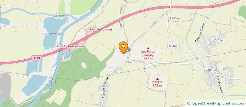 localisation de l'entreprise LE CHAMP DU MOULIN  BEAUREGARD-L EVEQUE