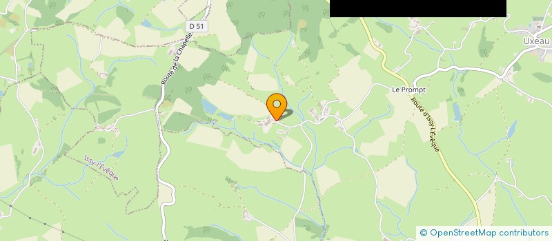 localisation de l'entreprise LE CHAMP DU POSSIBLE  UXEAU
