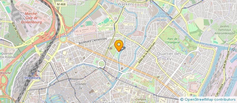 localisation de l'entreprise LE CHAMP EOLIEN DE SAINT MARTIN à STRASBOURG